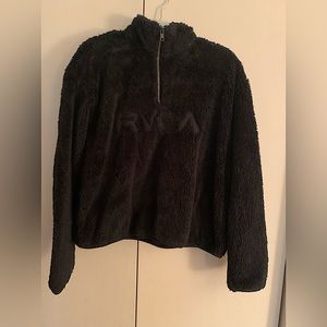 Rvca micro fiber soft half zip
